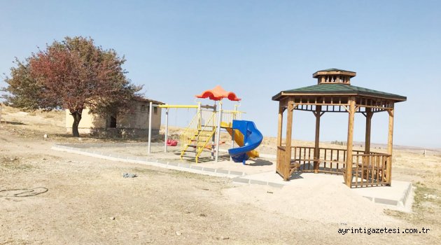 19 Köye Oyun Parkı Yapıldı