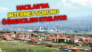 HACILAR'DA İNTERNET SORUNU ÖĞRENCİLERİ ETKİLİYOR