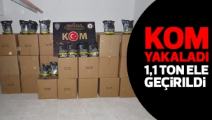 1 TON ELE GEÇİRİLDİ