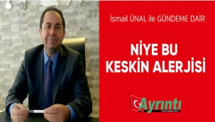 NİYE BU KESKİN ALERJİSİ ?