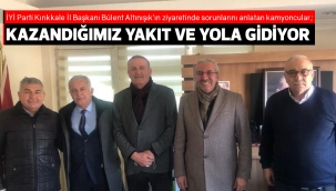 KAZANDIĞIMIZ YAKIT VE YOLA GİDİYOR