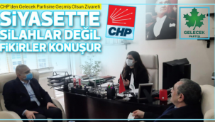 SİYASETTE SİLAHLAR DEĞİL, FİKİRLER KONUŞUR