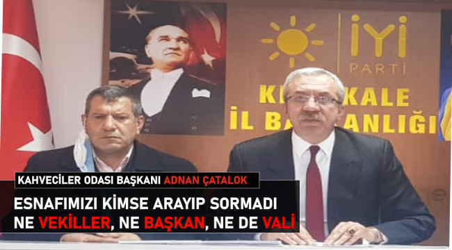Esnafımızı Kimse Arayıp Sormadı Ne Vekiller, Ne Başkan, Ne De Vali