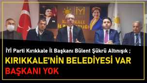 Kırıkkale'nin Belediyesi var Başkanı Yok