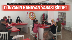 Av.Melike Boran İsmailoğluları; Dünyanın Kanayan Yarası Şiddet