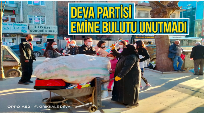 Deva Partisi Emine Bulutu unutmadı