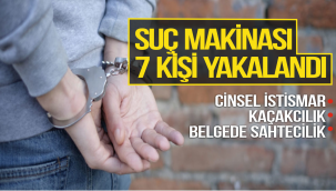 Suç Makinaları Emniyetten Kaçamadı