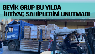 Geyik Grup Bu Yılda İhtiyaç Sahiplerini Unutmadı