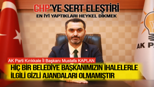 Yetkiyi Kırıkkale Halkı vermiştir