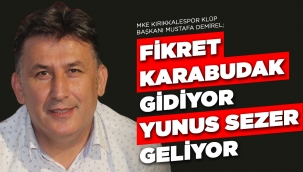 FİKRET KARABUDAK STADININ ADI DEĞİŞİYOR