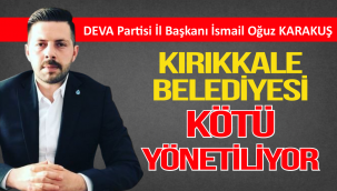 KIRIKKALE BELEDİYESİ'Nİ BİZ BÖYLE HAYAL ETMEMİŞTİK