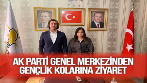 AK PARTİ GENEL MERKEZİNDEN GENÇLİK KOLARINA ZİYARET