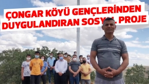 Çongar Ķoyü Gençlerinden duygulandıran sosyal proje