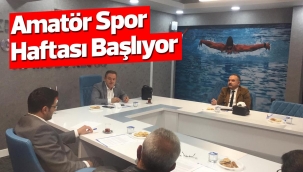 Amatör Spor Haftası Başlıyor