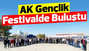 AK Gençlik Festivalde Buluştu