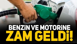 Benzin ve Motorine Bir Zam Daha