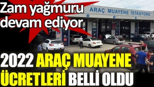 2022 araç muayene ücretleri belli oldu