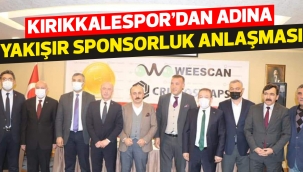 Kırıkkalespor'dan adına yakışır sponsorluk anlaşması
