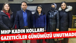 MHP Kadın Kolları Gazeteciler Günümüzü Unutmadı