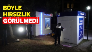 Böyle hırsızlık görülmedi