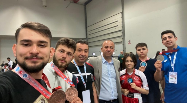 Kırıkkale'li sporcularımızdan madalya yağmuru