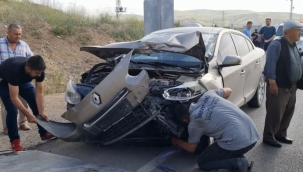 Trafik kazasında 5 kişi yaralandı