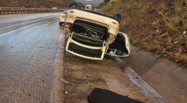 Trafik kazasında 1'i ağır 6 kişi yaralandı