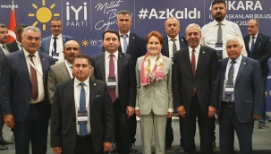 Akşener başkanlarla buluştu