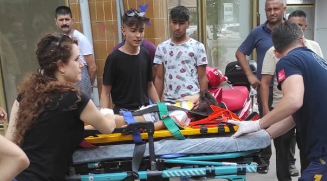 Sinekliğe yaslanan çocuk yere çakıldı