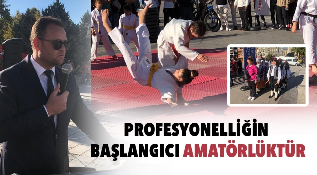 Profesyonelliğin başlangıcı amatörlüktür