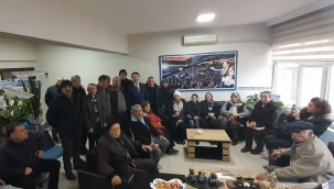 İL BAŞKANI YAVUZ KUZUCU'YA 'HAYIRLI OLSUN' ZİYARETLERİ SÜRÜYOR