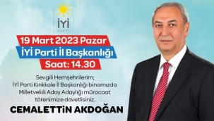 AKDOĞAN BAŞVURU YAPIYOR