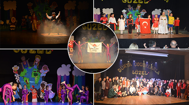 BAHÇEŞEHİR KOLEJİNDE 23 NİSAN coşkuyla kutlandı.