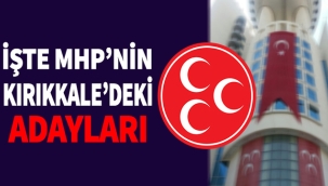 İşte MHP'nin Kırıkkale'deki Milletvekili Adayları