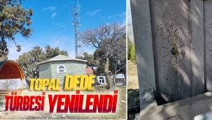 Topal Dede Türbesi Yenilendi