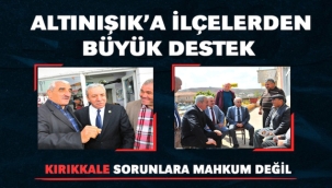İYİ Parti Milletvekili Adayı Altınışık'a İlçelerden Tam Destek