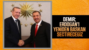 DEMİR; ERDOĞAN'I YENİDEN BAŞKAN SEÇTİRECEĞİZ