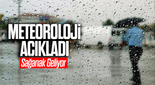 Dikkat Sağanak Geliyor