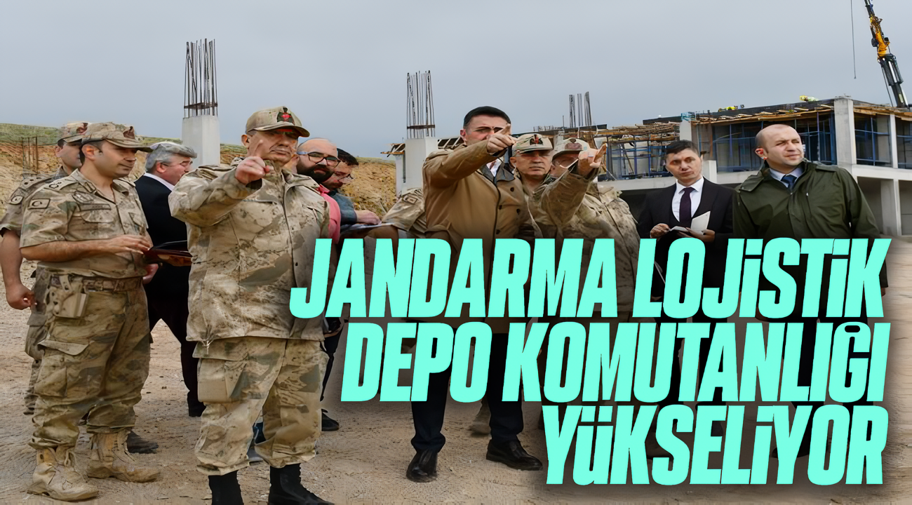 Jandarma Lojistik Depo Komutanlığında Çalışmalar Sürüyor
