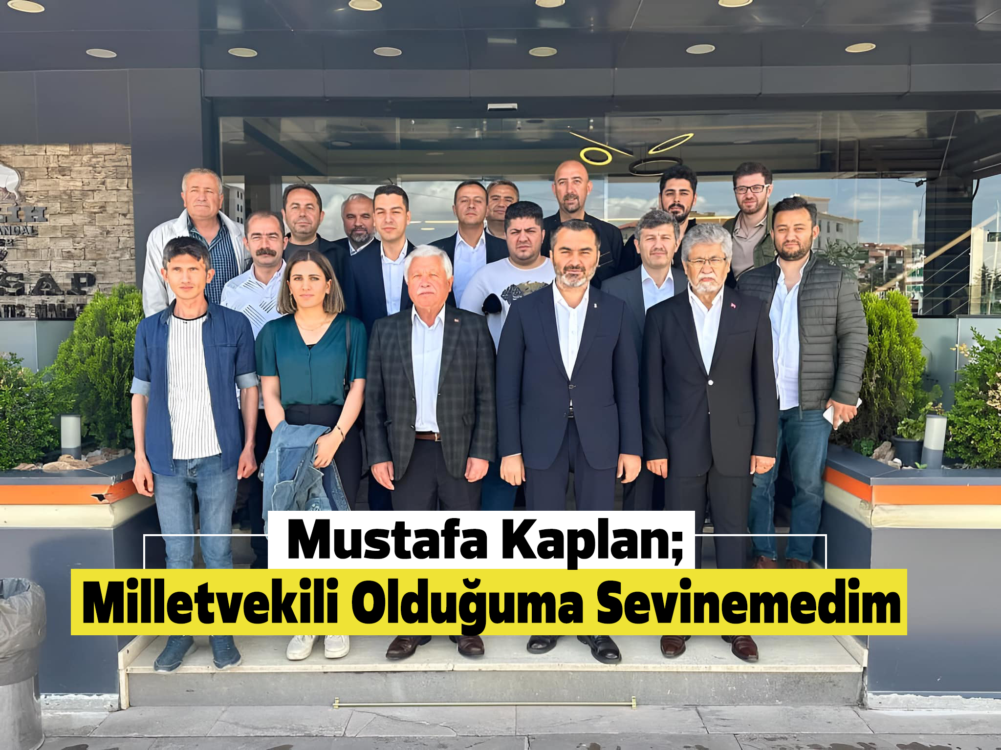 Kaplan; Vekil olduğuma sevinemedim