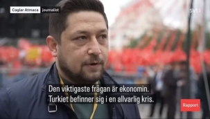 Kılıçdaroğlu Mitingi İsveç Televizyonunda