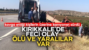 Kırıkkale'de feci olay ölü ve yaralılar var