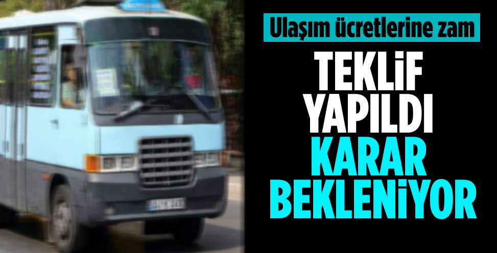 Teklif yapıldı karar bekleniyor