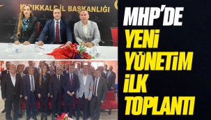 MHP'de yeni yönetim ilk toplantı