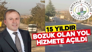 15 yıllık sorun çözüldü