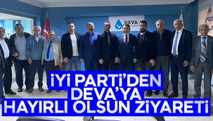 İYİ Parti’den ‘DEVA’ya Hayırlı Olsun Ziyareti