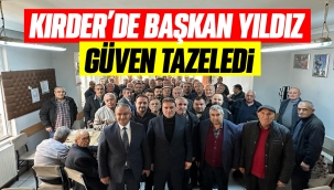 KIRDER'de başkan Yıldız güven tazeledi