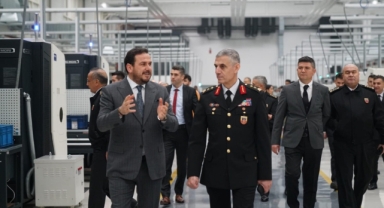 10 ilin Jandarma Alay Komutanı Sinerji A.Ş.'yi ziyaret etti.