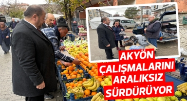 Akyön çalışmalarını aralıksız sürdürüyor