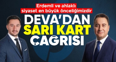 Deva'dan sarı kart çağrısı